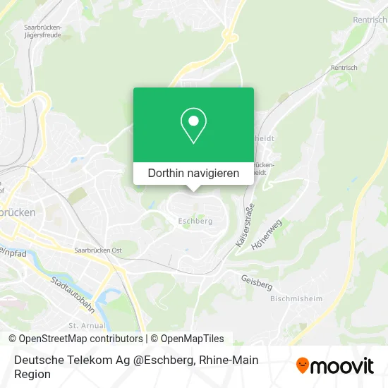 Deutsche Telekom Ag @Eschberg Karte