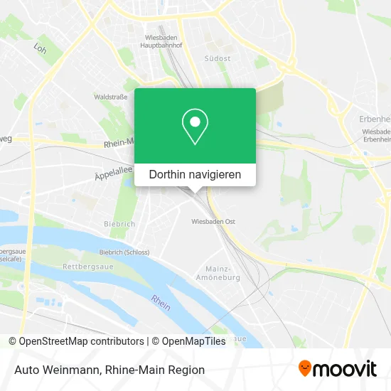 Auto Weinmann Karte
