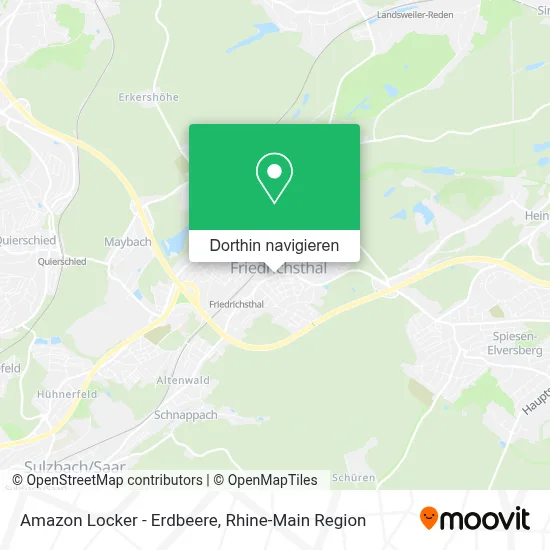 Amazon Locker - Erdbeere Karte