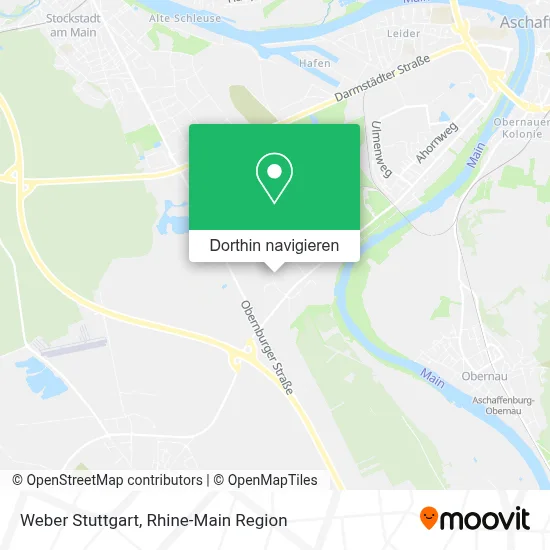 Weber Stuttgart Karte
