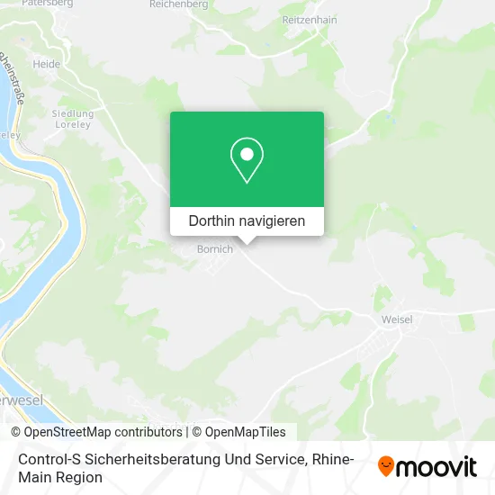 Control-S Sicherheitsberatung Und Service Karte