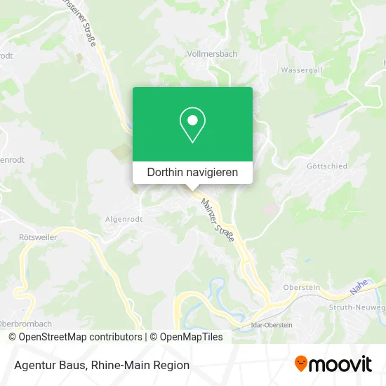 Agentur Baus Karte