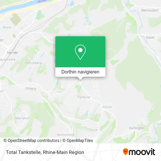 Total Tankstelle Karte