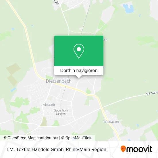 T.M. Textile Handels Gmbh Karte