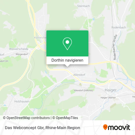 Das Webconcept Gbr Karte