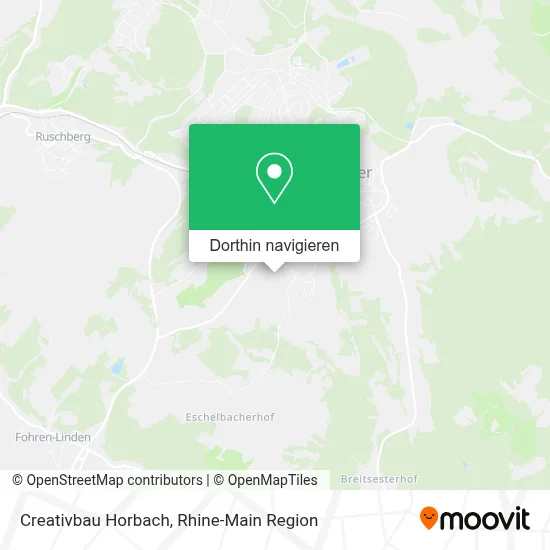 Creativbau Horbach Karte