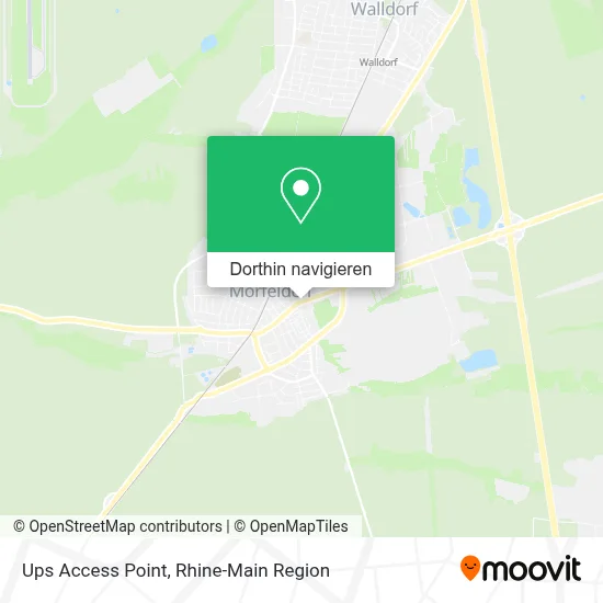 Ups Access Point Karte