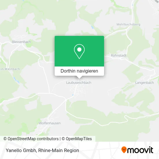 Yanello Gmbh Karte