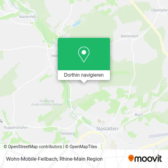 Wohn-Mobile-Feilbach Karte