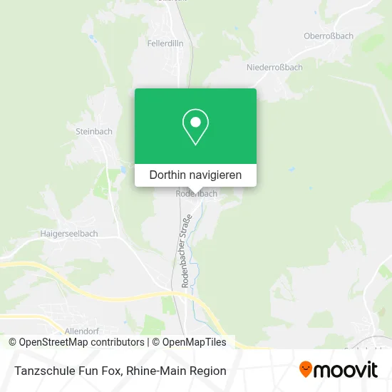 Tanzschule Fun Fox Karte