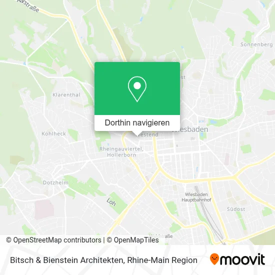 Bitsch & Bienstein Architekten Karte