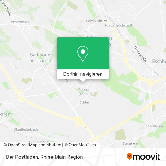 Der Postladen Karte