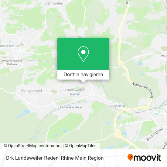 Drk Landsweiler-Reden Karte