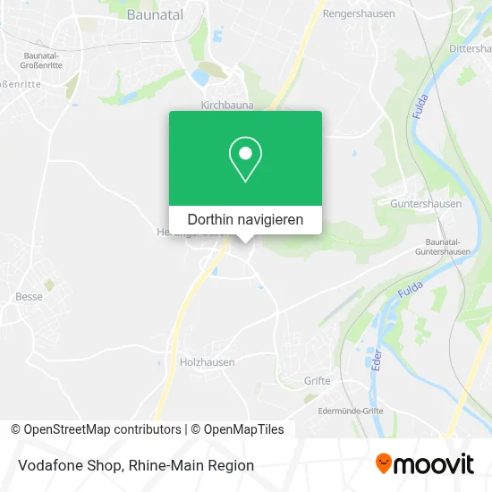 Vodafone Shop Karte