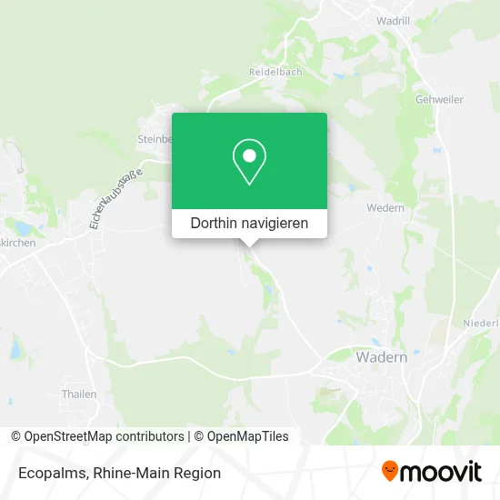 Ecopalms Karte