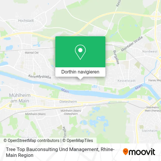 Tree Top Bauconsulting Und Management Karte