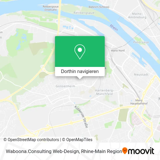 Waboona.Consulting Web-Design Karte