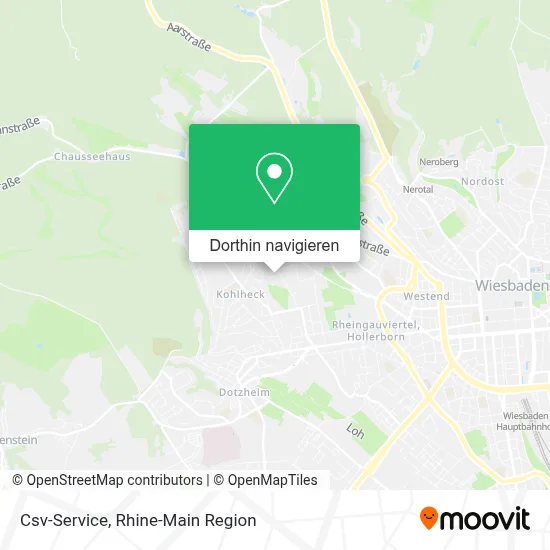Csv-Service Karte