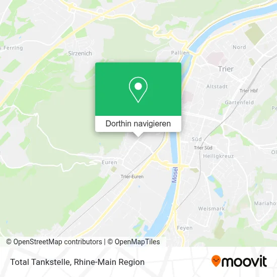 Total Tankstelle Karte
