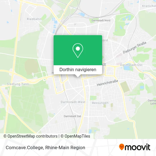Comcave.College Karte
