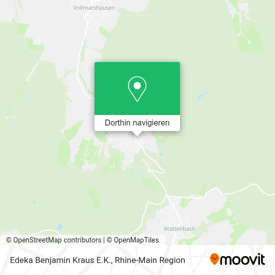 Edeka Benjamin Kraus E.K. Karte