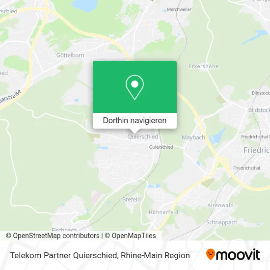 Telekom Partner Quierschied Karte