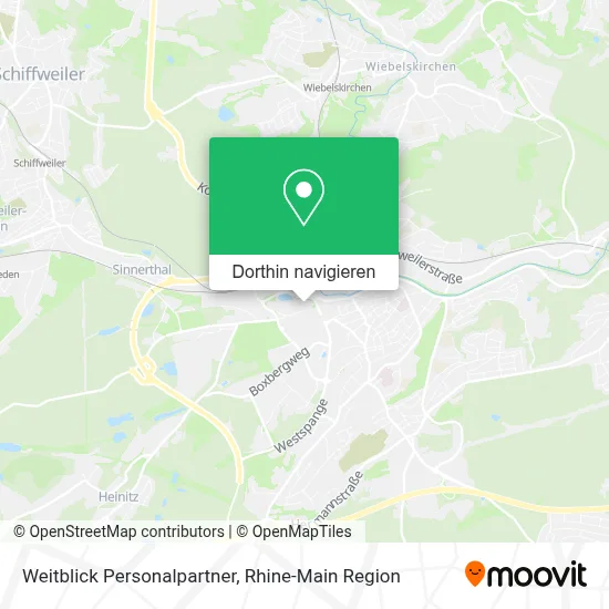Weitblick Personalpartner Karte