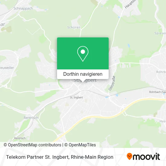 Telekom Partner St. Ingbert Karte