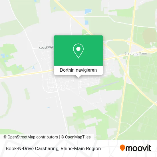 Book-N-Drive Carsharing Karte