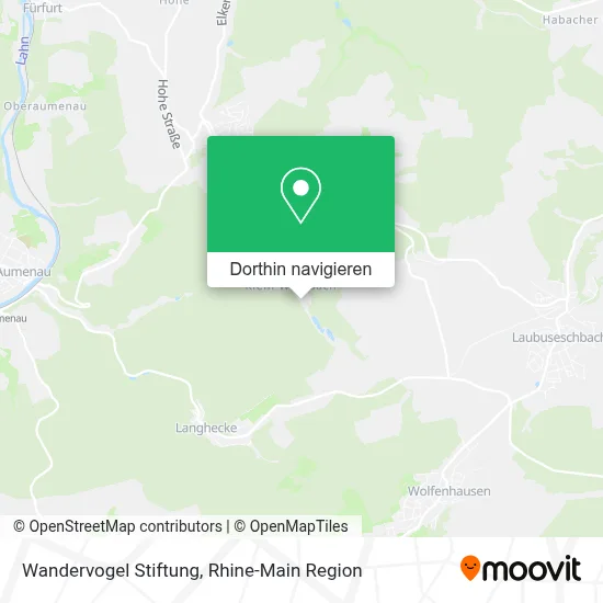 Wandervogel Stiftung Karte