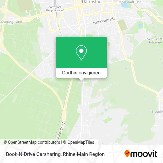 Book-N-Drive Carsharing Karte