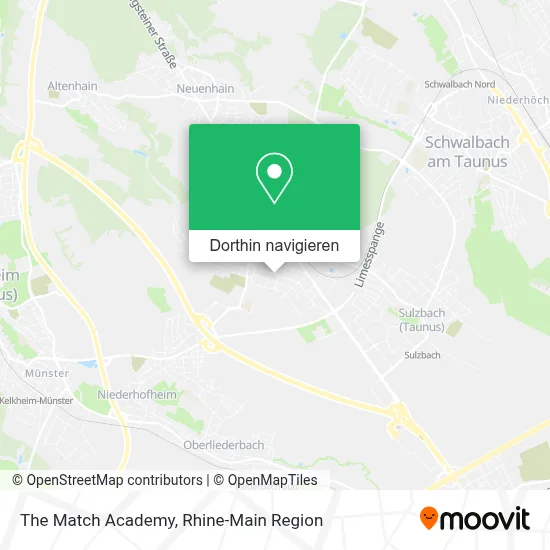 The Match Academy Karte