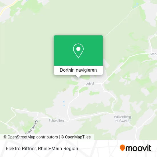Elektro Rittner Karte