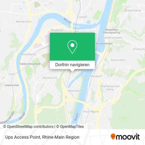 Ups Access Point Karte
