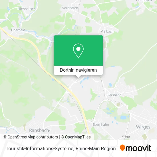 Touristik-Informations-Systeme Karte