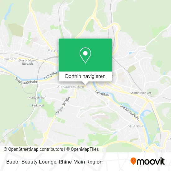 Babor Beauty Lounge Karte