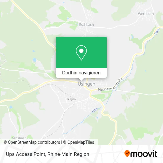 Ups Access Point Karte