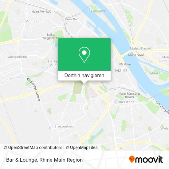 Bar & Lounge Karte