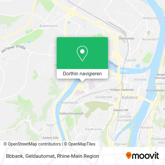 Bbbank, Geldautomat Karte