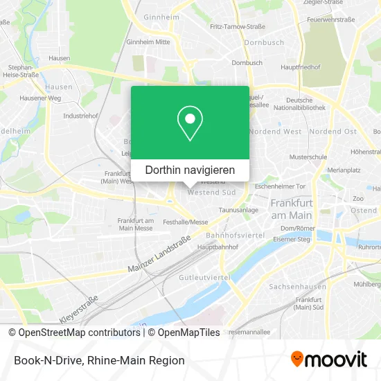 Book-N-Drive Karte