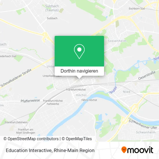 Education Interactive Karte