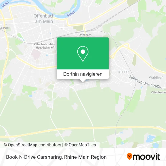 Book-N-Drive Carsharing Karte