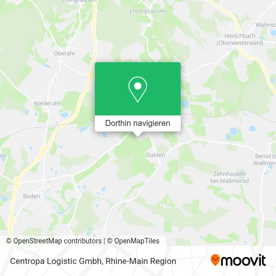 Centropa Logistic Gmbh Karte