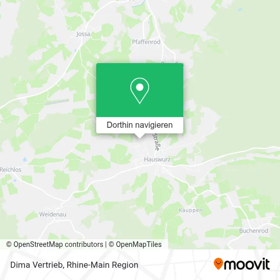 Dima Vertrieb Karte