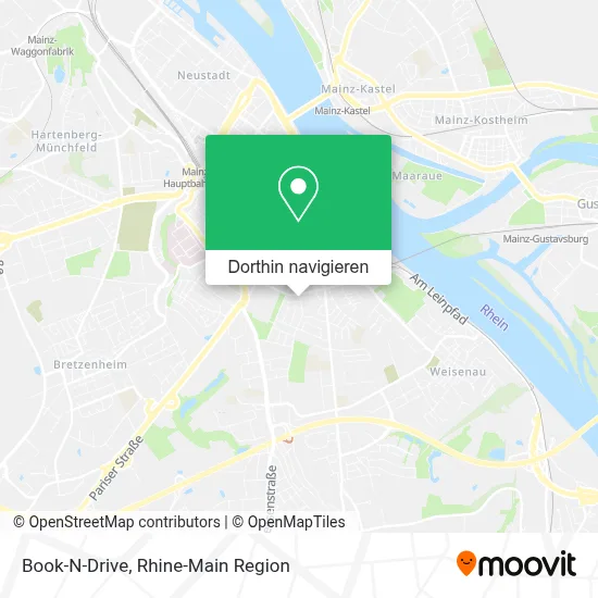 Book-N-Drive Karte
