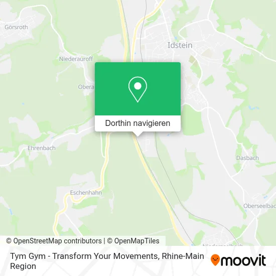 Tym Gym - Transform Your Movements Karte