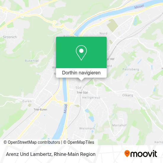 Arenz Und Lambertz Karte