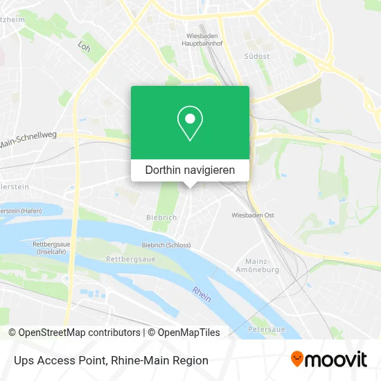 Ups Access Point Karte