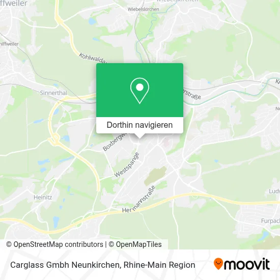Carglass Gmbh Neunkirchen Karte