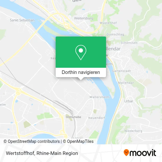 Wertstoffhof Karte